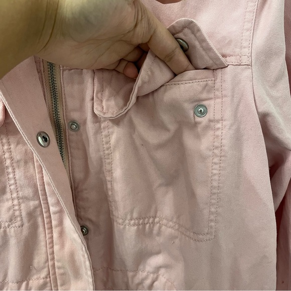 GAP Pink Utility Jacket - Picture 3 of 9